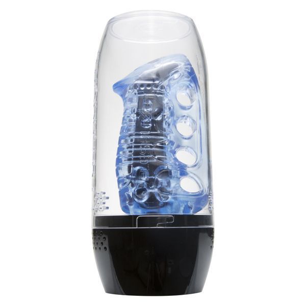 Мастурбатор Fleshlight Fleshskins Grip Blue Ice, надійна фіксація на руці, відмінно для пар та мінета F16623 фото