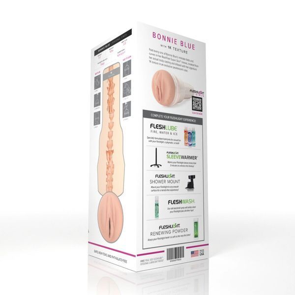 Мастурбатор Fleshlight Girls: Bonnie Blue-1K зі зліпка вагіни дуже ніжний SX3949 фото