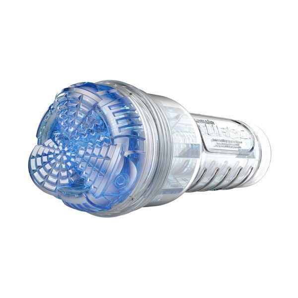 Мастурбатор Fleshlight Turbo Core Blue Ice оральний секс (глибоке горло) SO6582 фото