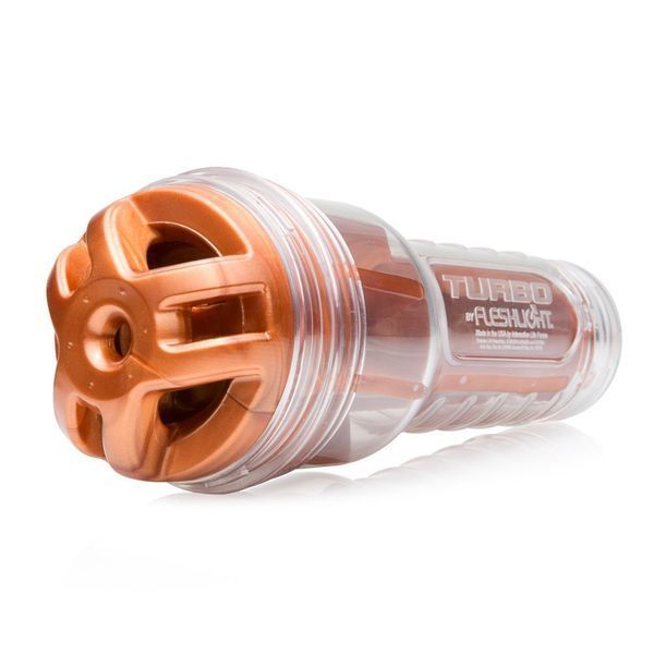 Мастурбатор Fleshlight Turbo Ignition Copper (імітатор мінету) F11161 фото